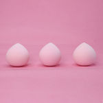 Buy Cuffs N Lashes Makeup Blender/Sponge Set of 3 Peach - Purplle