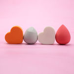 Buy Cuffs N Lashes Makeup Blender/Sponge Set of 2 - 1blender ship 1 heart ship - Purplle
