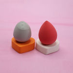 Buy Cuffs N Lashes Makeup Blender/Sponge Set of 2 - 1blender ship 1 heart ship - Purplle