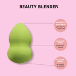 Buy Cuffs N Lashes Makeup Blender/Sponge Set of 4 - Fruit Series - Purplle