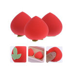 Buy Cuffs N Lashes Makeup Blender/Sponge Fruit Series Strawberry 1 Pc - Purplle