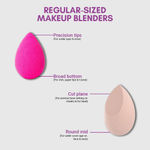 Buy Cuffs N Lashes Multi Makeup Blender/Sponge Jar 6 Pcs - Purplle