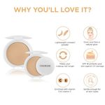 Buy Colorbar RadiantA White UV CompactA Powder Just Beige 004 (9 gm) - Purplle