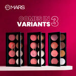 Buy MARS Fantasy Face Palette with Blushes,Highlighters and Bronzer| Highly Pigmented & Long Lasting | Face Makeup Kit (20 gm) (Shade-03) - Purplle