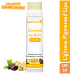 Buy WishCare Ceramide Lip Balm with SPF50 PA+++ - Kojic Acid & Niacinamide - For Brightens & Protects5gm - Purplle