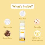 Buy WishCare Ceramide Lip Balm with SPF50 PA+++ - Kojic Acid & Niacinamide - For Brightens & Protects5 gm - Purplle