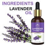 Buy Intimify Lavender Essential Oils Pure & Natural for Hair, Skin, Face, Body, Aromatherapy, Massage Oil 30 ML - Purplle