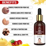 Buy Intimify Skin Whitening Serum Natural Skin Lightener Dark Spot Corrector Removes Pigmentation 30 ML - Purplle
