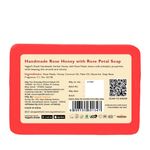 Buy Vagad's Khadi Herbal Gramodaya Rose & Honey with Rose Petals Soap 125 gm | Gives you Velvety Skin | Free from Parabens | Silicon Free (Pack of 3) - Purplle