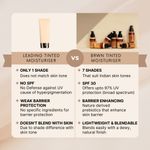 Buy Brwn Tinted Moisturiser SPF 30 with Vitamins and Prebiotics - Honey 50ml - Purplle