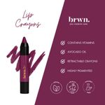 Buy Brwn Lip Crayon Di-wine 3 gm - Purplle