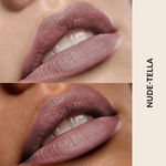 Buy Brwn Matte Melt Liquid Lipstick - Nude-Tella 4.5ml - Purplle