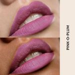 Buy Brwn Matte Melt Liquid Lipstick - Pink-o-Plum 4.5ml - Purplle