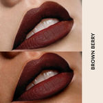 Buy Brwn Matte Melt Liquid Lipstick - Brown Berry 4.5ml - Purplle