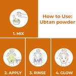 Buy Good Vibes Skin Brightening Combo - (Ubtan Insta Glow Powder + Aloe Vera Nourishing Gel) - Purplle