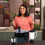 Buy GoNari Lifelong Spinny 2 Jar Juicer Mixer Grinder 450W - Purplle