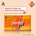 Buy Savlon Moisturizing Glycerin soap bar (Buy 3 Get 1 - 125g each) with germ protection - Purplle