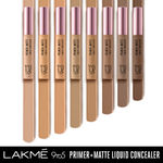 Buy Lakme 9to5 Primer+Matte Liquid Concealer 39 Cocoa, 5.4 ml - Purplle