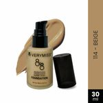 Buy Verymiss 8 To 8 Weightless Super Stay Foundation - 114 Beige 30 Millilitres - Purplle