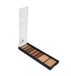 Buy Mattlook 8 in 1 Eyeshadow Highlighter Palette, Multicolor-01 (12 gm) - Purplle