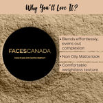 Buy FACES CANADA Matte Mania Makeup Kit - Kajal (0.35 gm) + Lipstick (4.2 gm) + Compact (9 gm) + Mascara (9.5 ml) + Beauty Blender | Pack of 5 | Makeup Kit For Women - Purplle