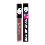 Buy Elle 18 OMG Lip Gloss, Glossy Finish, Honeyed Hush, Non-sticky Formula, Light-weight, Moisturising Lip Gloss, Infused with Rapeseed and Jojoba Oil, Full Coverage Lip Gloss | 2.5 ml - Purplle