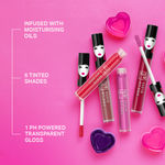 Buy Elle 18 OMG Lip Gloss, Glossy Finish, Truth or Bare, Non-sticky Formula, Light-weight, Moisturising Lip Gloss, Infused with Rapeseed and Jojoba Oil, Full Coverage Lip Gloss | 2.5 ml - Purplle