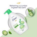 Buy Dove Refreshing Body Wash, with Cucumber & Green Tea Scent (800 ml) - Purplle