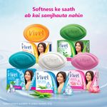 Buy Vivel Glycerin Bathing Bar Soap for Soft Moisturized Skin with Pure Almond Oil, Combo Pack 100g (Pack of 4) - Purplle