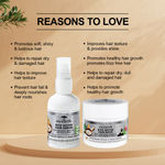 Buy Colorbar Co-Earth Rice Water Serum & Rice Water Hair Mask ( Pack Of 2 ) - Purplle