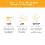 Buy WOW Skin Science Vitamin C Cream for SkinA - Brightening . No Parabens, Silicones, Color, Mineral Oil & Synthetic Fragrance - 50 ml - Purplle