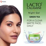 Buy Lacto Calamine Night Gel with Green Tea for overnight hydration & moisturisation. Suitable for All Skin Type. No Parabens, No Sulphates - 50 gm - Purplle