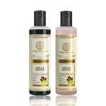 Buy Khadi Natural Cleanser & Conditioner combo for Strong Hair (Amla & Reetha Cleanser 210ml | Amla & Reeth Conditioner 210ml) - Purplle