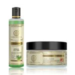 Buy Khadi Natural Face Wash & Scrub Combo (Neem & Teatree Face Wash 210 ml | Rose & Papaya Scrub 50 gm) - Purplle
