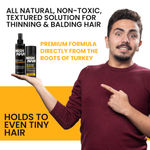 Buy NishMan Hair Building Keratin Fiber Kit Dark Brown Color (111 gm) - Purplle