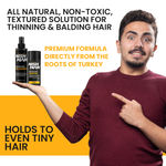 Buy NishMan Hair Building Keratin Fiber Kit Black Color (111 gm) - Purplle
