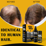 Buy NishMan Hair Building Keratin Fiber Kit Black Color (111 gm) - Purplle