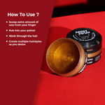 Buy NishMan Hair Styling Wax Gold One (100 gm) - Purplle