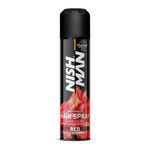 Buy NishMan Pro Mech Hair Spray Ultra Colors Red (150 ml) - Purplle