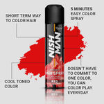 Buy NishMan Pro Mech Hair Spray Ultra Colors Red (150 ml) - Purplle