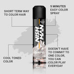 Buy NishMan Pro Mech Hair Spray Ultra Colors White (150 ml) - Purplle