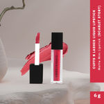 Buy Cuffs N Lashes Matte Mini Liquid Lipstick I SCARLET STORY (2 ml) - Purplle