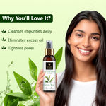 Buy Good Vibes Green Tea Oil Control Toner with Power of Serum | Reduces irritation and redness (120 ml) - Purplle