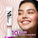 Buy NY Bae Strobe Ultra Glow Duo | Glowing Korean Skin | Dewy Face Base | Strobe Cream | Highlighter + Primer + Moisturizer | Pack of 2 - Pink Topz, Gold Sapphire | Makeup Kits - Purplle