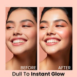 Buy NY Bae Strobe Ultra Glow Duo | Glowing Korean Skin | Dewy Face Base | Strobe Cream | Highlighter + Primer + Moisturizer | Pack of 2 - Pink Topz, Gold Sapphire | Makeup Kits - Purplle