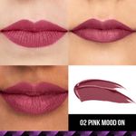 Buy Staze 9to9 Lips Don't Lie Matte + Transferproof Liquid Lipstick | 02 Pink Mood On | 4 ml - Purplle