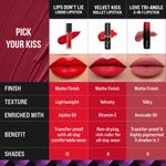 Buy Staze 9to9 Lips Don't Lie Matte + Transferproof Liquid Lipstick | 03 Wine and Dine | 4 ml - Purplle