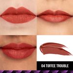 Buy Staze 9to9 Lips Don't Lie Matte + Transferproof Liquid Lipstick | 04 Toffee Trouble | 4 ml - Purplle