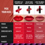 Buy Staze 9to9 Lips Don't Lie Matte + Transferproof Liquid Lipstick | 04 Toffee Trouble | 4 ml - Purplle