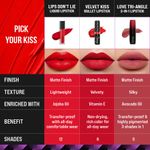Buy Staze 9to9 Lips Don't Lie Matte + Transferproof Liquid Lipstick | 07 Bed of Roses | 4 ml - Purplle